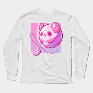 Panda Balloon Long Sleeve T-Shirt